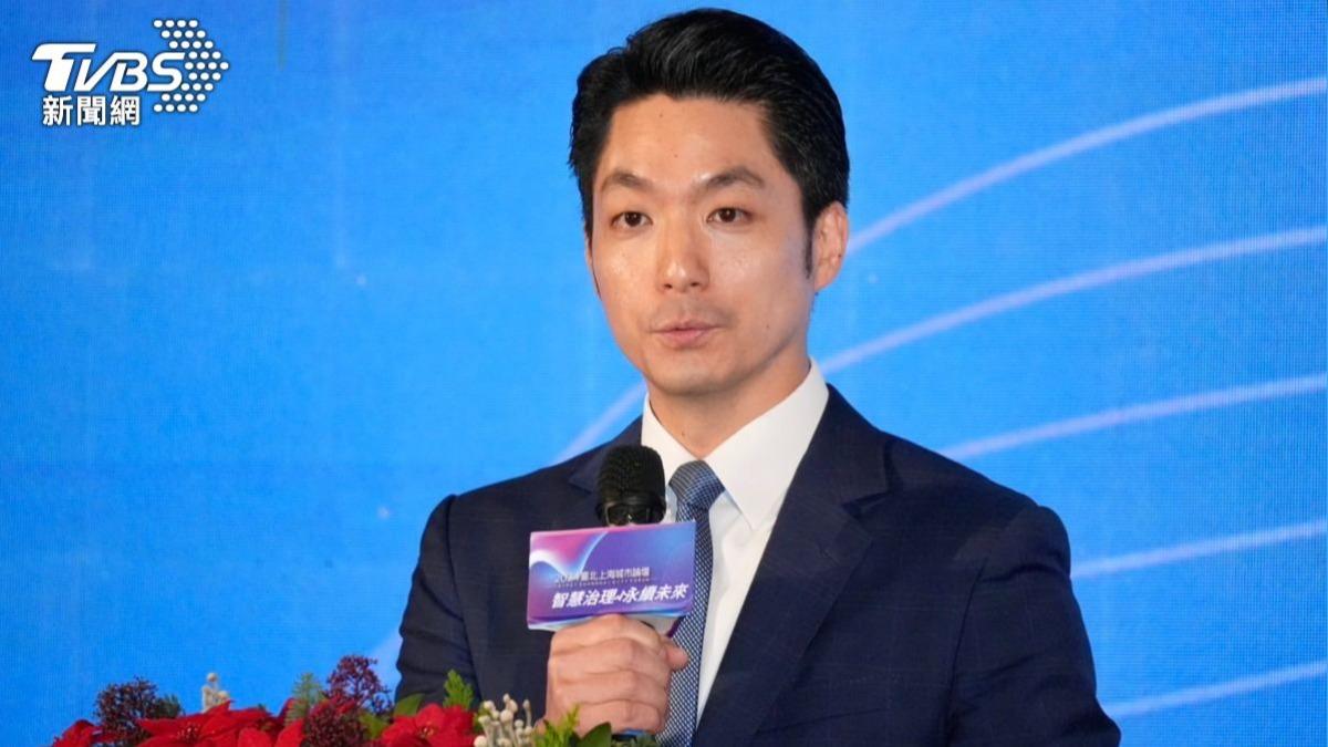 台北市長蔣萬安原訂25日率團赴上海參加雙城論壇。(圖/區國強攝)