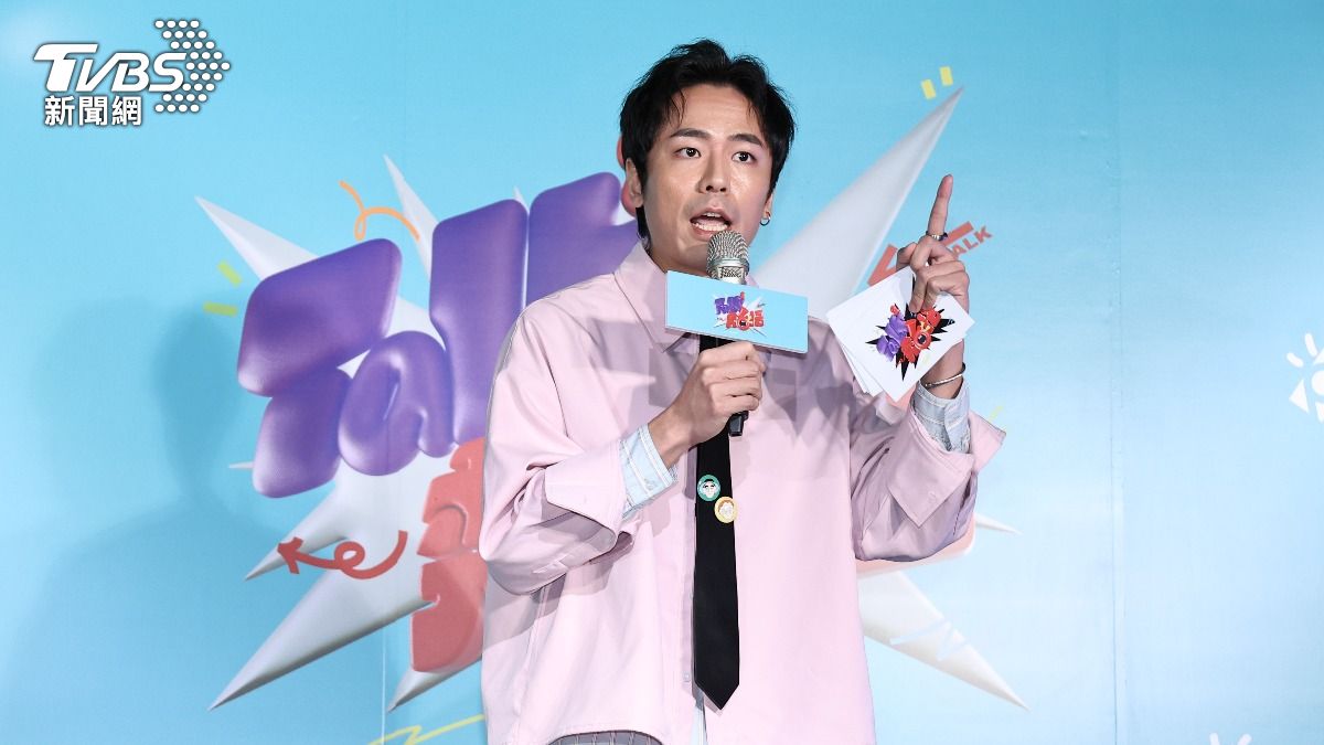Lulu前男友張瑞夫23日下午現身活動,被問到典LU喜訊一度面露尷尬。(圖/張哲鳴攝)