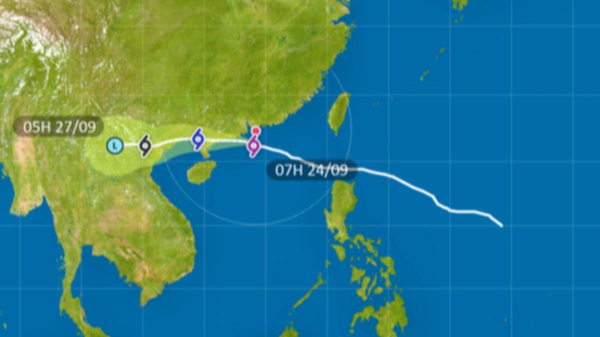 樺加沙襲港!颱風夜驚見「追風族」 天文台示警:恐出現12級風
