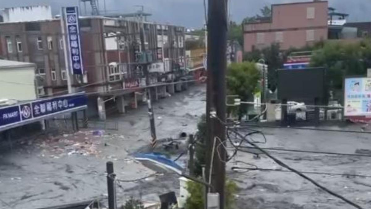 馬太鞍溪-馬太鞍溪堰塞湖-堰塞湖溢流-堰塞湖潰堤-光復淹水-花蓮光復鄉-馬太鞍-國台辦-陳斌華
