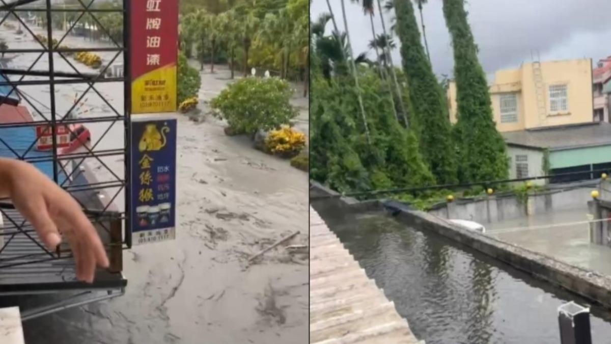 馬太鞍溪-馬太鞍溪堰塞湖-堰塞湖溢流-堰塞湖潰堤-光復淹水-花蓮光復鄉-馬太鞍-光復災情