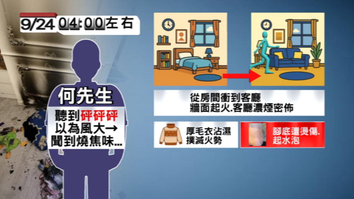 有消防員指出,帶線、插頭的行充風險高,專家表示因主機板較複雜。(圖/TVBS)