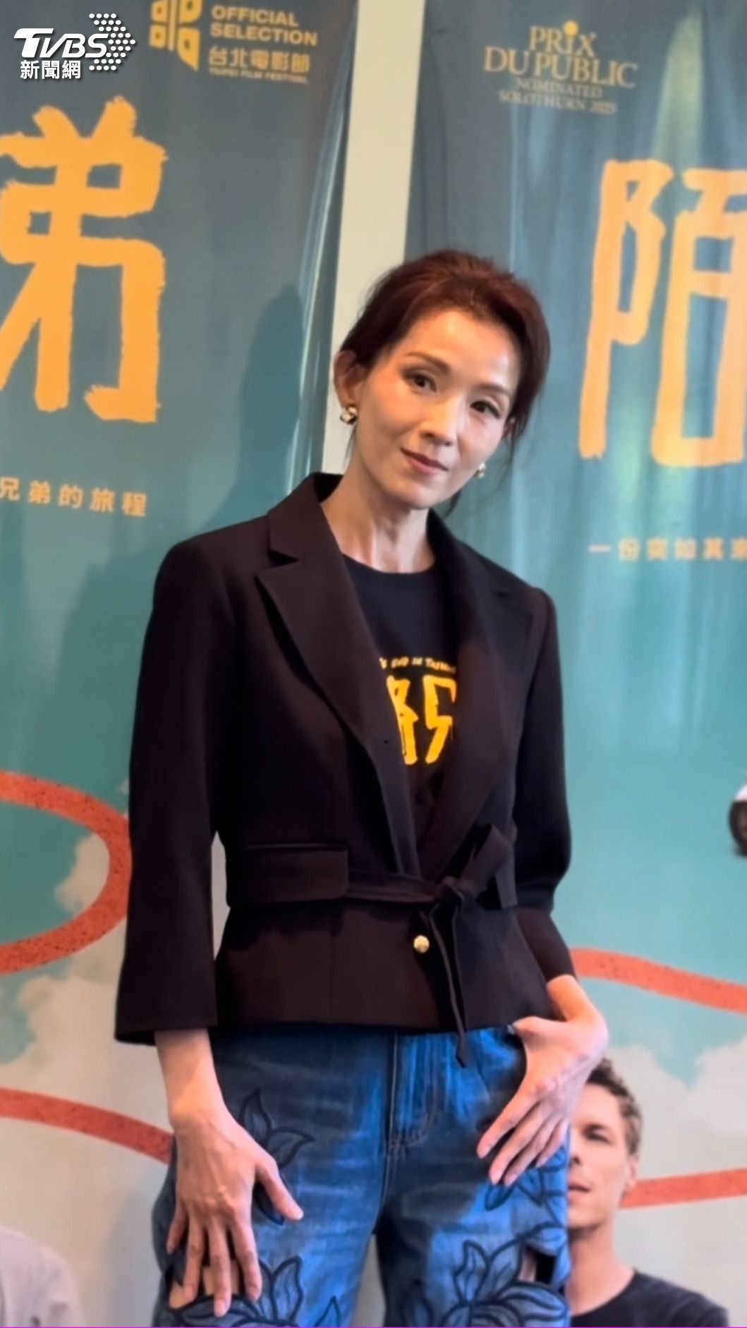 葉全真坦言近年都在調整工作節奏,會選擇自己有興趣的角色。(圖/羅子欣攝)