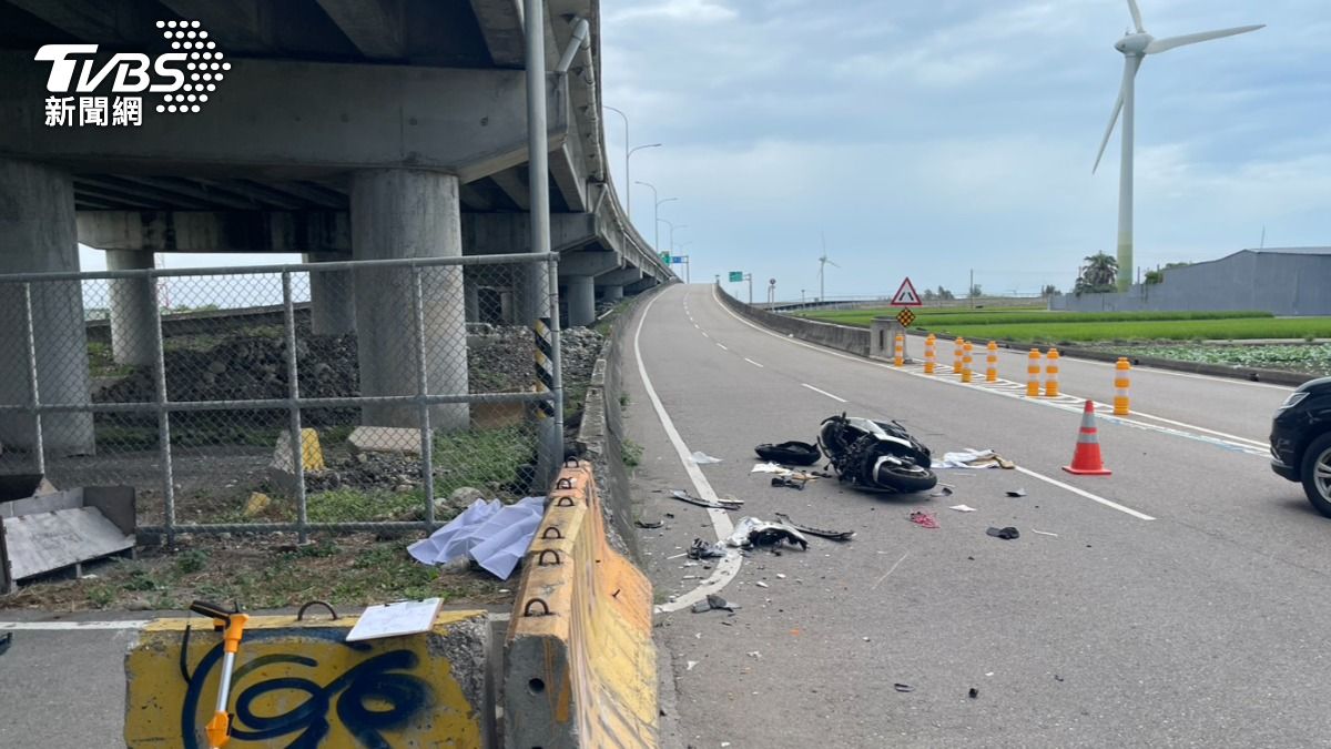工程車左切未禮讓!42歲女煞不住猛撞頭 斷魂台61交流道