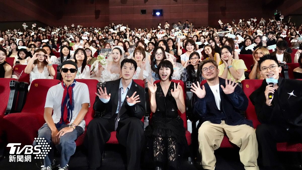 許光漢新作《他年她日》今（24）日在越南胡志明市舉行首映活動。（圖／區國強攝）