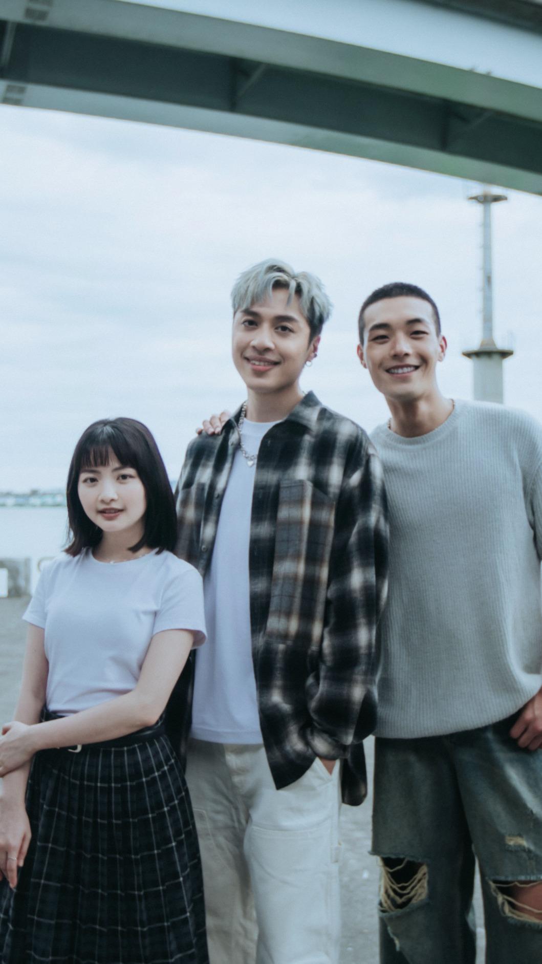 《影后》牧森、喬湲媛真摯出演,故事旁觀者潘宇謙見證愛。(圖/認可音樂提供)