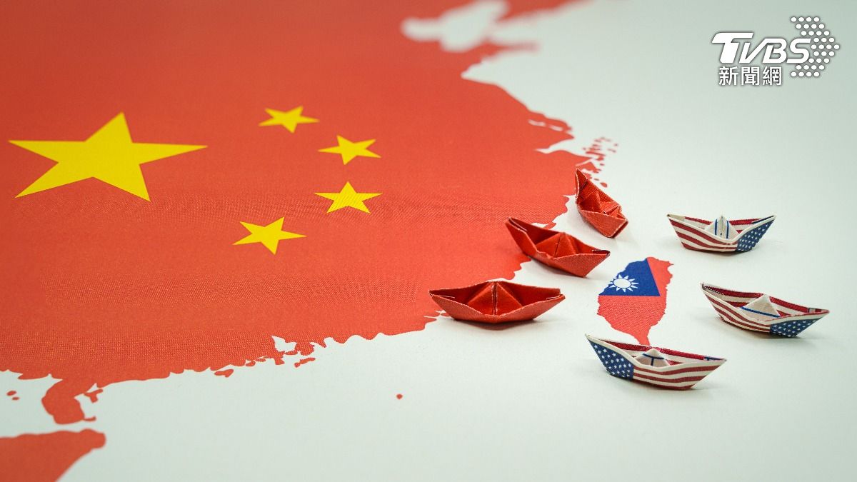 美中台局勢。(示意圖/達志影像shutterstock)
