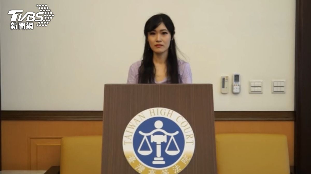 高院發言人文家倩法官。（圖／TVBS）