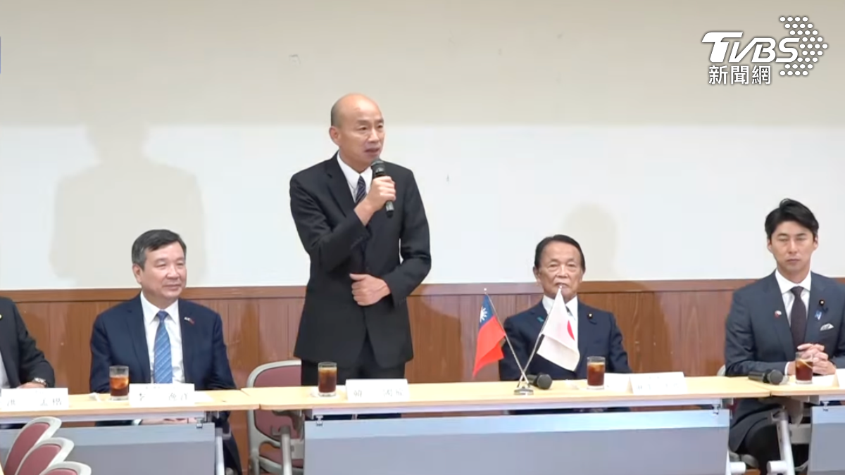 自民黨新總裁10/4出爐 麻生太郎接見韓國瑜:台日關係不變