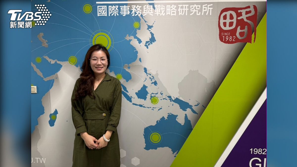 淡江大學國際事務與戰略研究所教授林筱甄。(圖/謝佩穎攝)