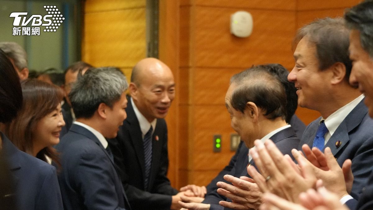 韓國瑜拜會日華懇!逾百位議員出席 古屋圭司:盼組最大國慶訪團