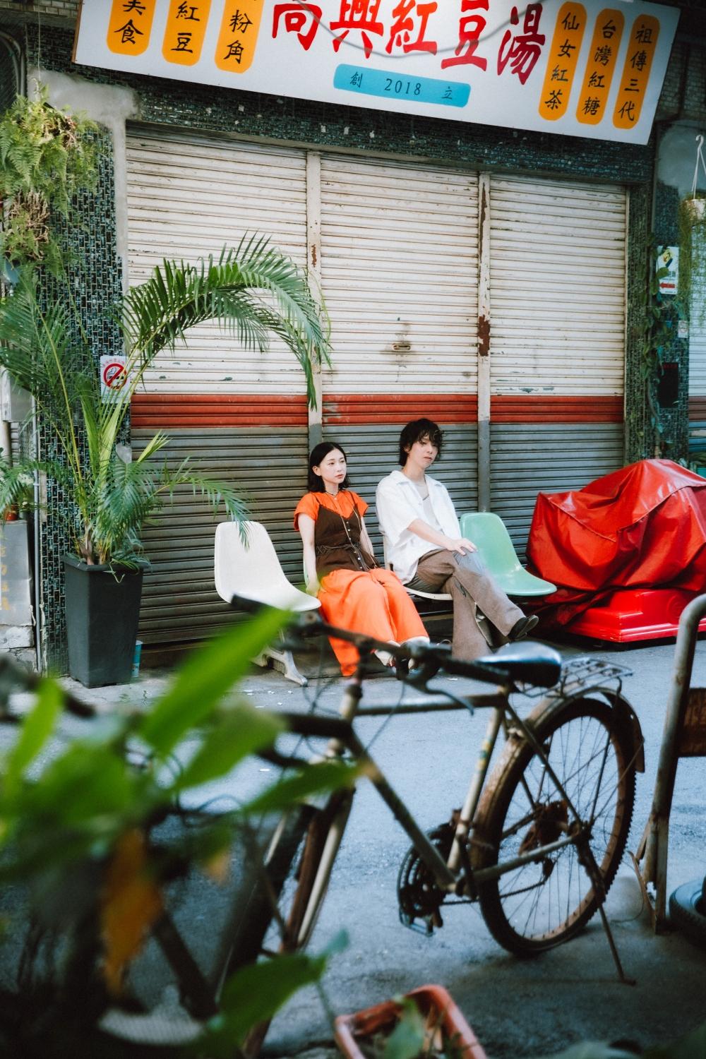 兩人在嘉義留下許多「台灣感性」照片。（圖／波麗佳音提供）
