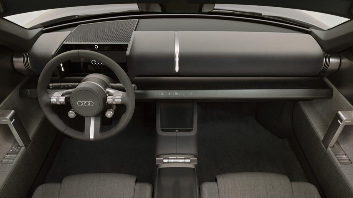 Audi全新Concept C概念車,採用「少即是多」、「回歸本質」等設計理念。(圖/Audi提供)
