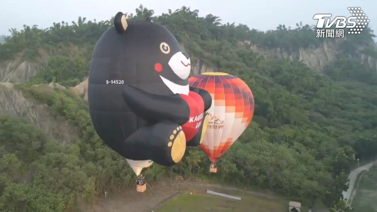 熱氣球活動不僅在上午六點到八點可以欣賞到燦爛晨曦，下午四點到五點半還能觀賞夕陽餘暉。（圖／TVBS）