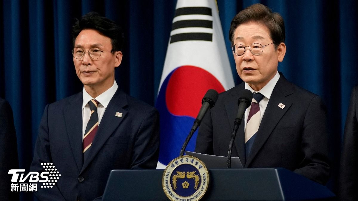 南韓國家情報資源管理局26日驚傳發生火災，南韓總統李在明已聽取匯報　 (圖／達志影像路透社)