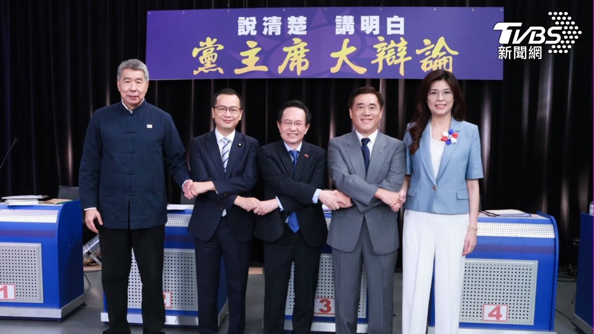 國民黨主席選舉將於10月18日舉行投開票,6位候選人目前進入最後衝刺階段,今(27)日進行第二場辯論會。(圖/中國時報提供)