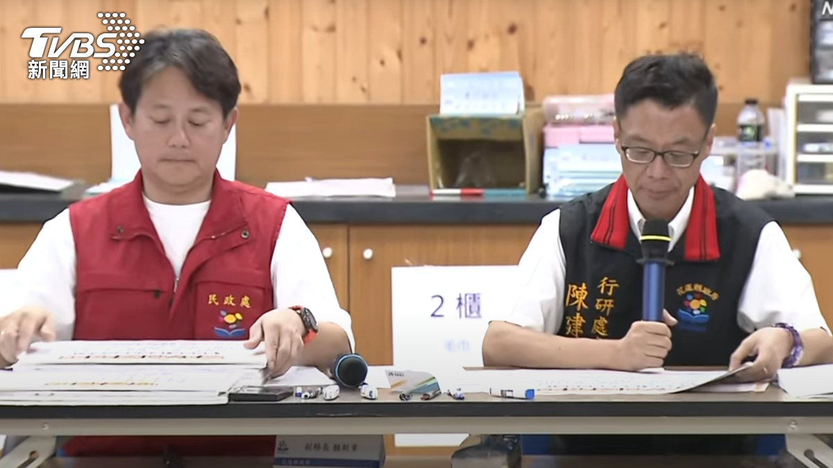 徐榛蔚未出席今天上午花蓮縣府記者會。（圖／TVBS）
