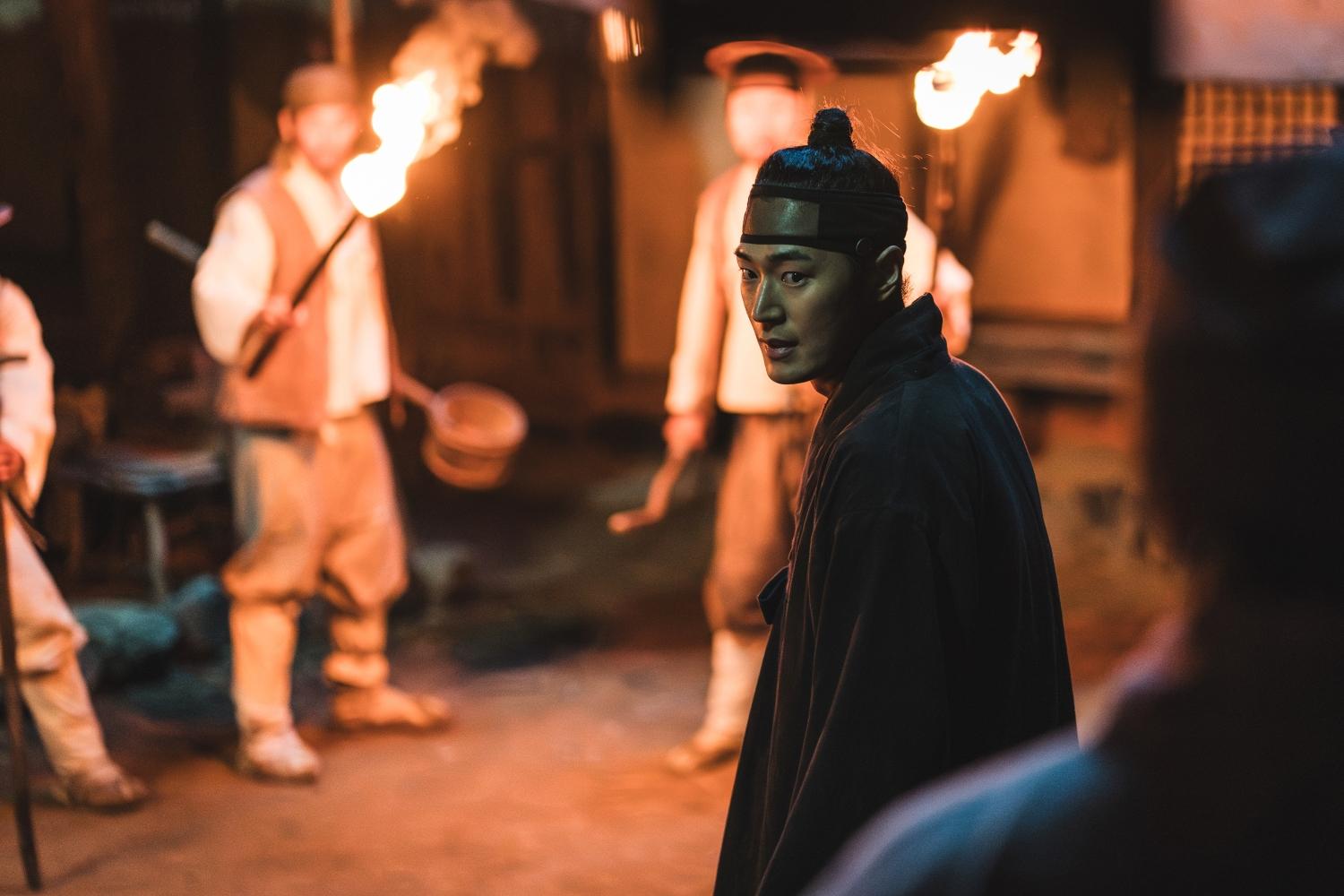 朴栖含退伍後第一個接拍的作品就是古裝劇,為此勤練各種功夫。(圖/Disney+提供)