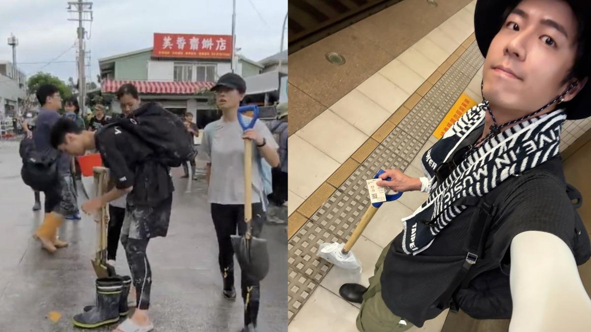 「鏟子超人」再+1！萬秀金孫刷到車票直奔光復　高喊：能幫多少是多少