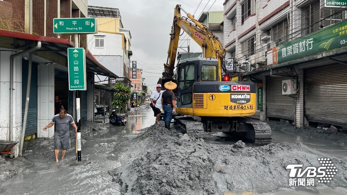 光復洪水-光復淹水-光復災情-馬太鞍溪-堰塞湖-堰塞湖溢流-堰塞湖花蓮-堰塞湖潰堤-光復鄉