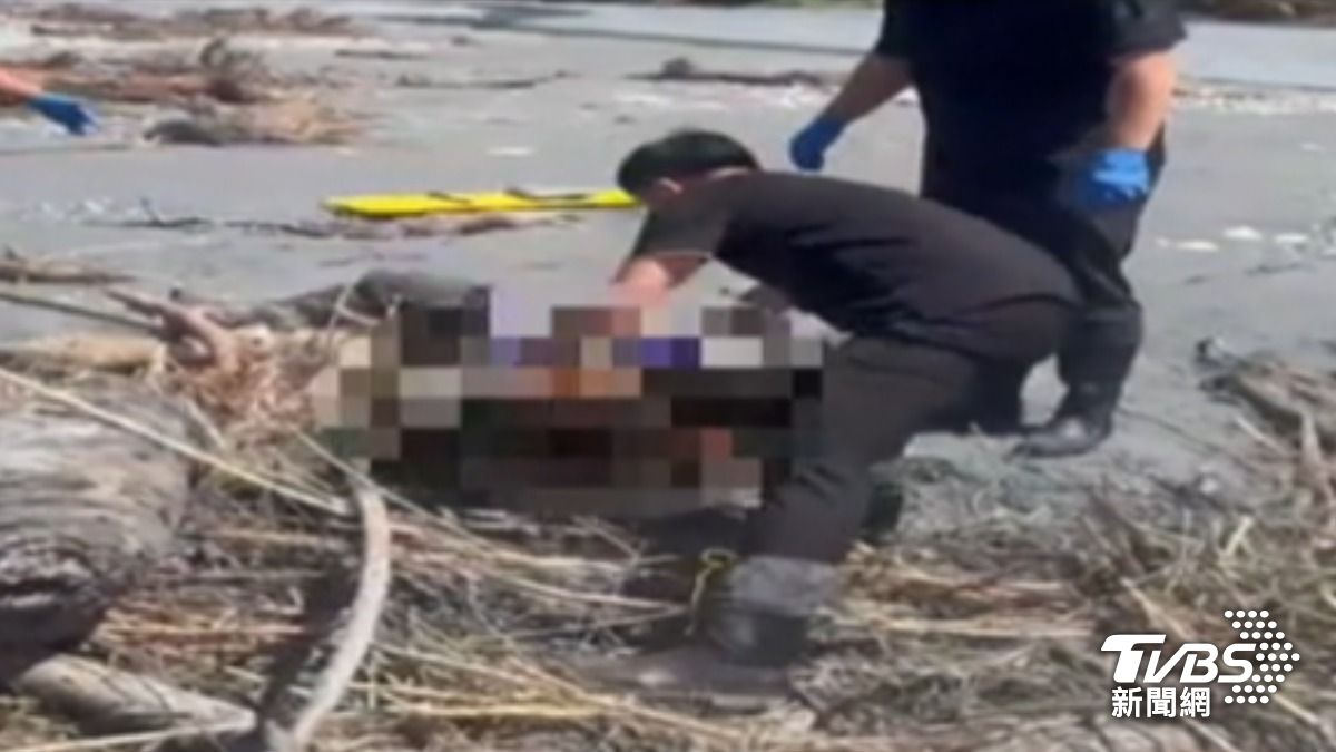 花蓮綠脆農場失聯男員工,被人發現遺體,遭沖至25公里外。(圖/TVBS)