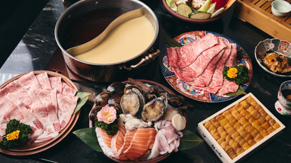 二本松鍋物送北海道生食級干貝。(圖/業者提供)