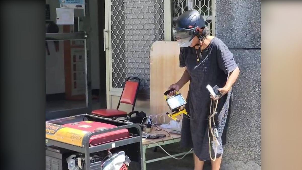 南橫斷! 台東利稻停電4天 派出所「發電機」送暖充電