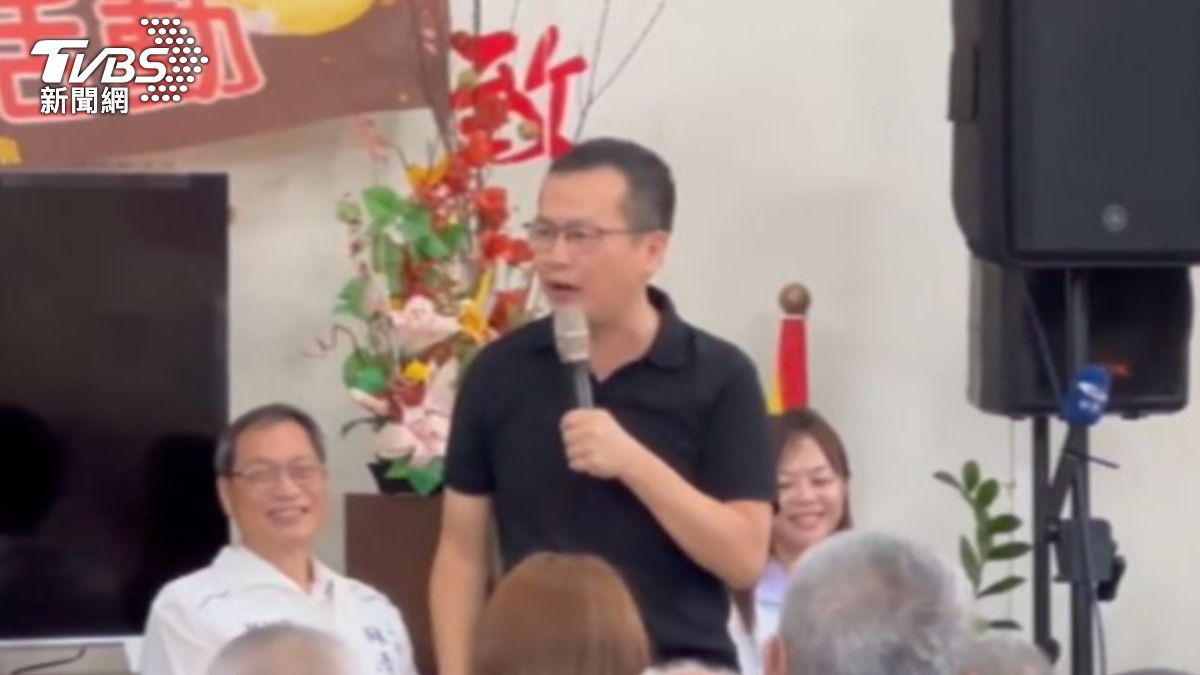 國民黨主席參選人羅智強。(圖/TVBS)