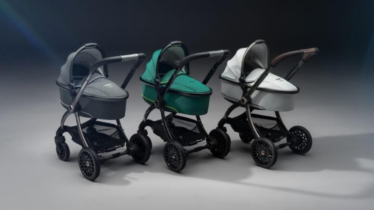Aston Martin跨足親子市場 聯手egg打造超跑規格嬰兒車