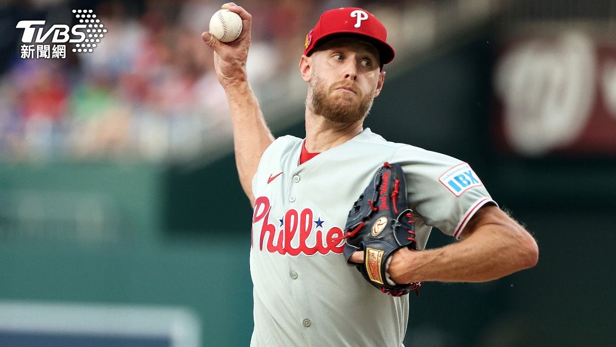 費城人王牌薩克惠勒（Zack Wheeler）。（圖／達志影像美聯社）
