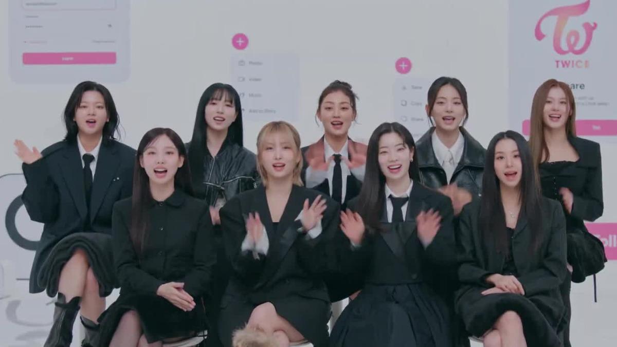 TWICE準備推出十周年紀錄電影。(圖/翻攝TWICE YouTube)