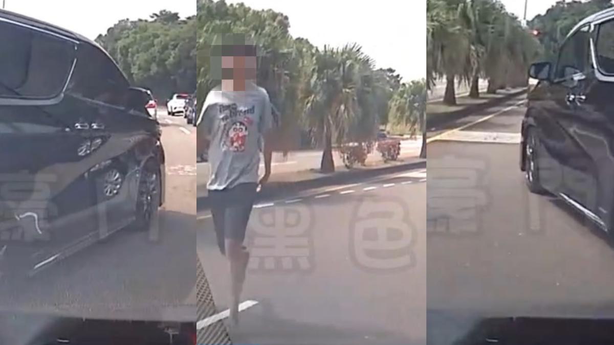 開「89運兵車」被爭道!台中男三度逼停理論 3.7萬噴了
