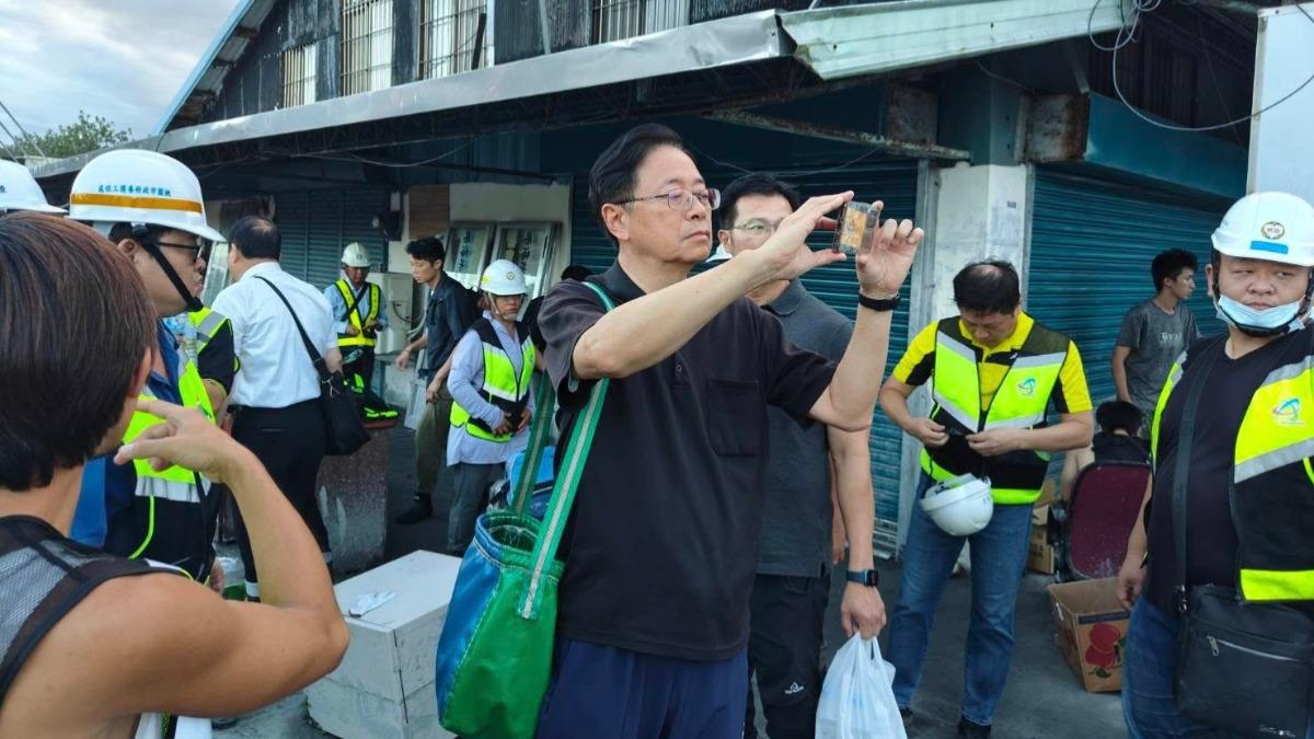 張善政低調赴光復勘災!遭酸「來擺拍」 詹江村怒曝真相