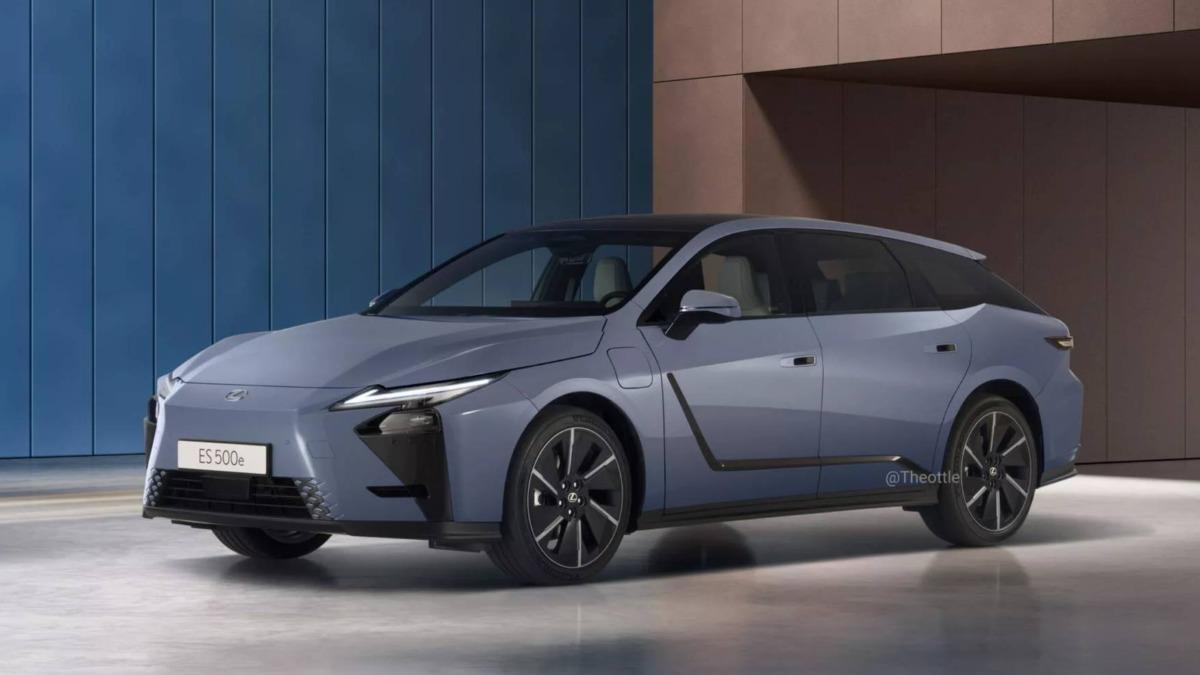 Lexus旅行車將再現?概念圖曝光 融合純電休旅RZ元素
