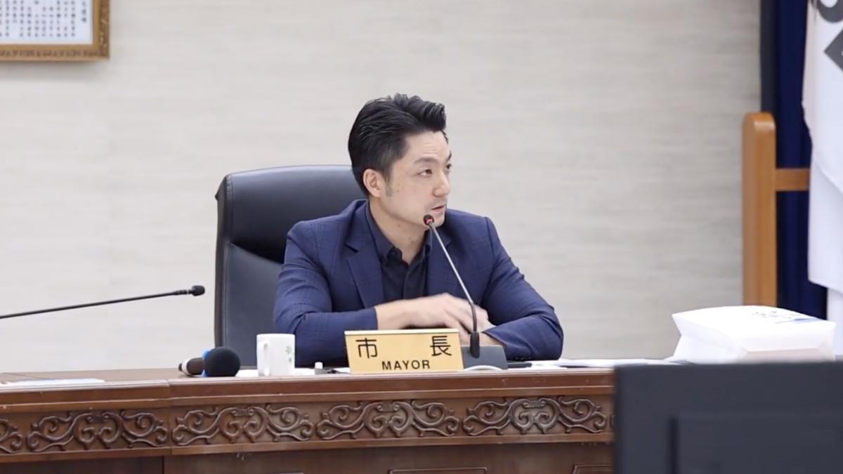 台北市長蔣萬安主持市政會議。（圖／台北市政府提供）