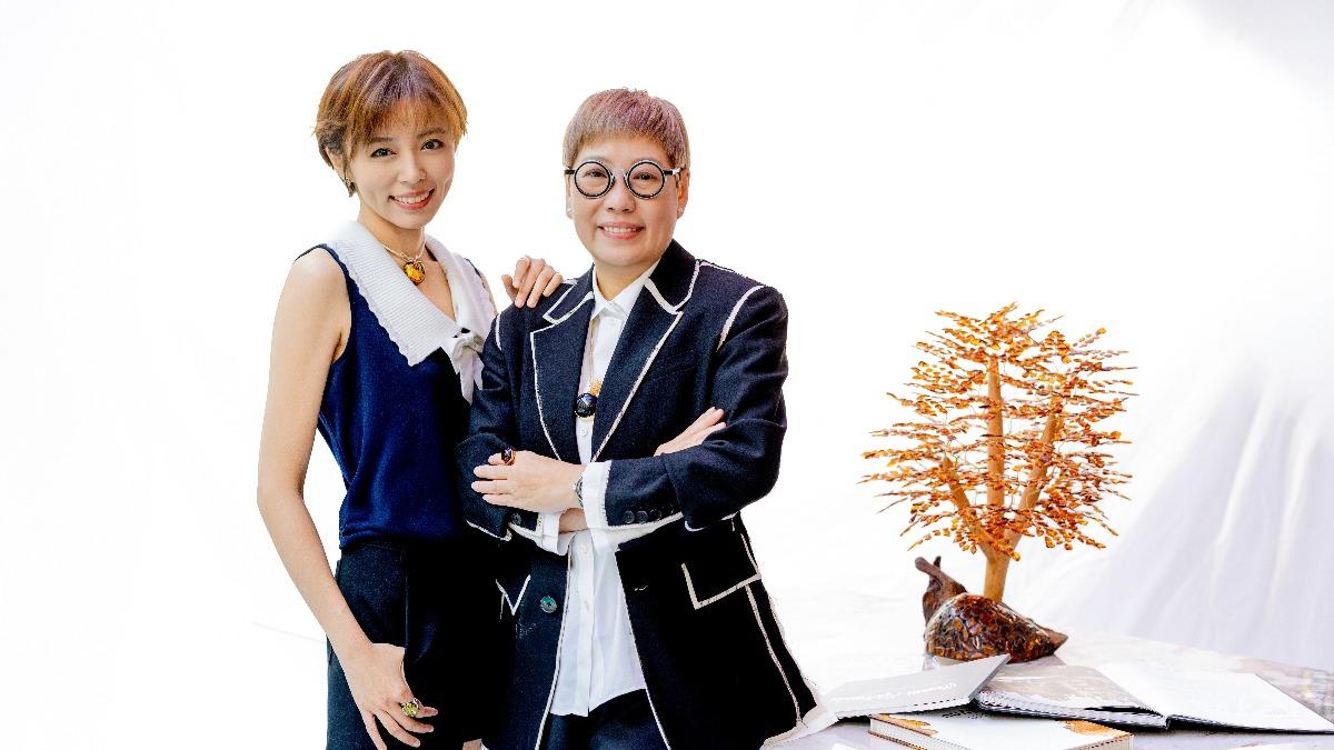 「琥珀女王小劉姐」（右）、王瞳。（圖／鏡藝宏海提供）