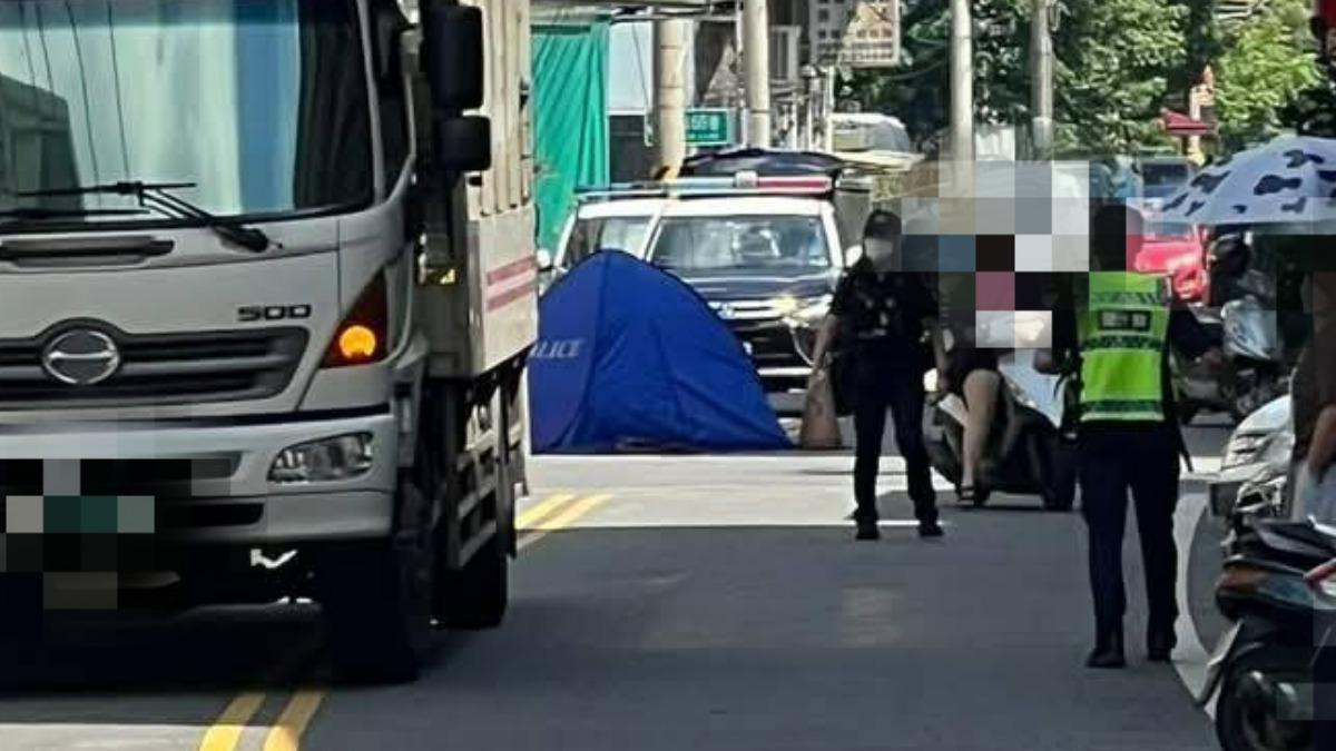 新竹縣竹東鎮11時許發生一起死亡車禍。（圖／翻攝自竹東小鎮臉書）