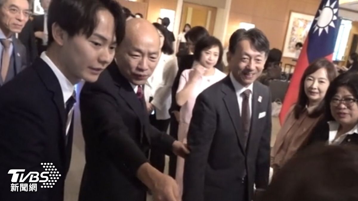 立法院長韓國瑜,9/29結束為期五天的日本行,自認國會外交成果達標。(圖/TVBS)