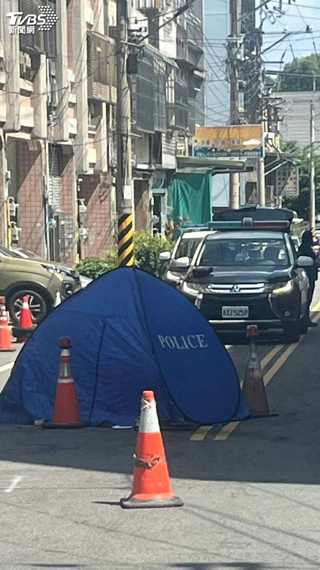卸貨後未察覺！８４歲婦慘遭撞亡。（圖／翻攝記者爆料網）
