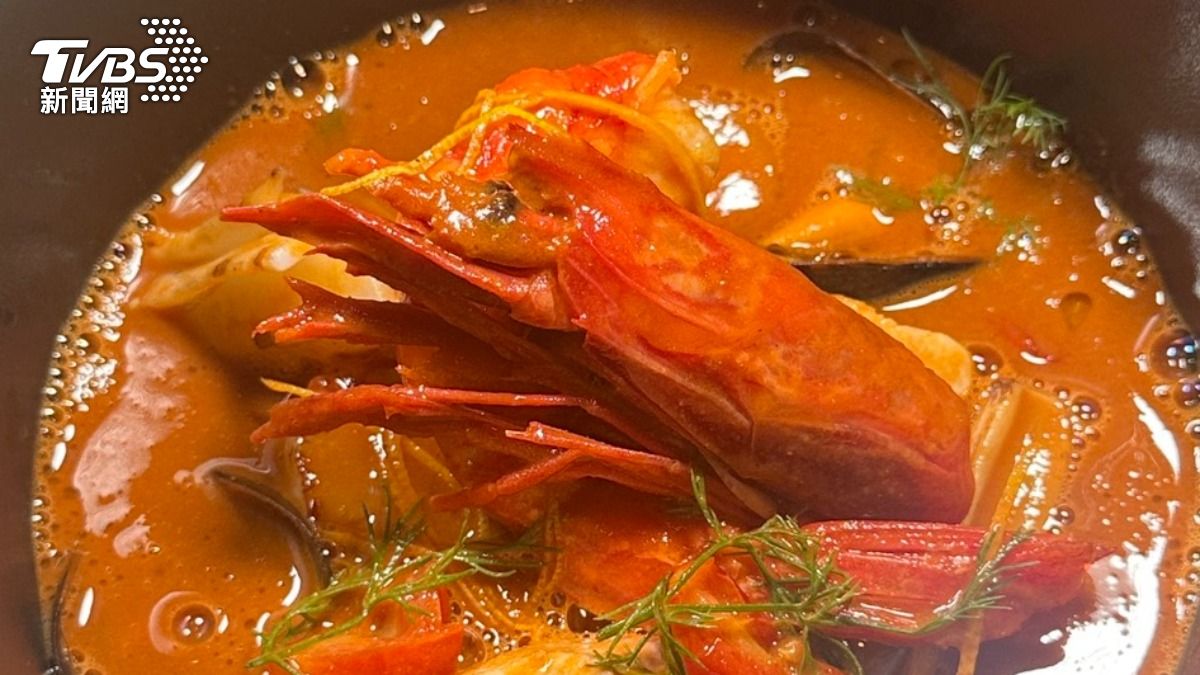 馬賽魚湯。（圖／陳昫蓁攝）