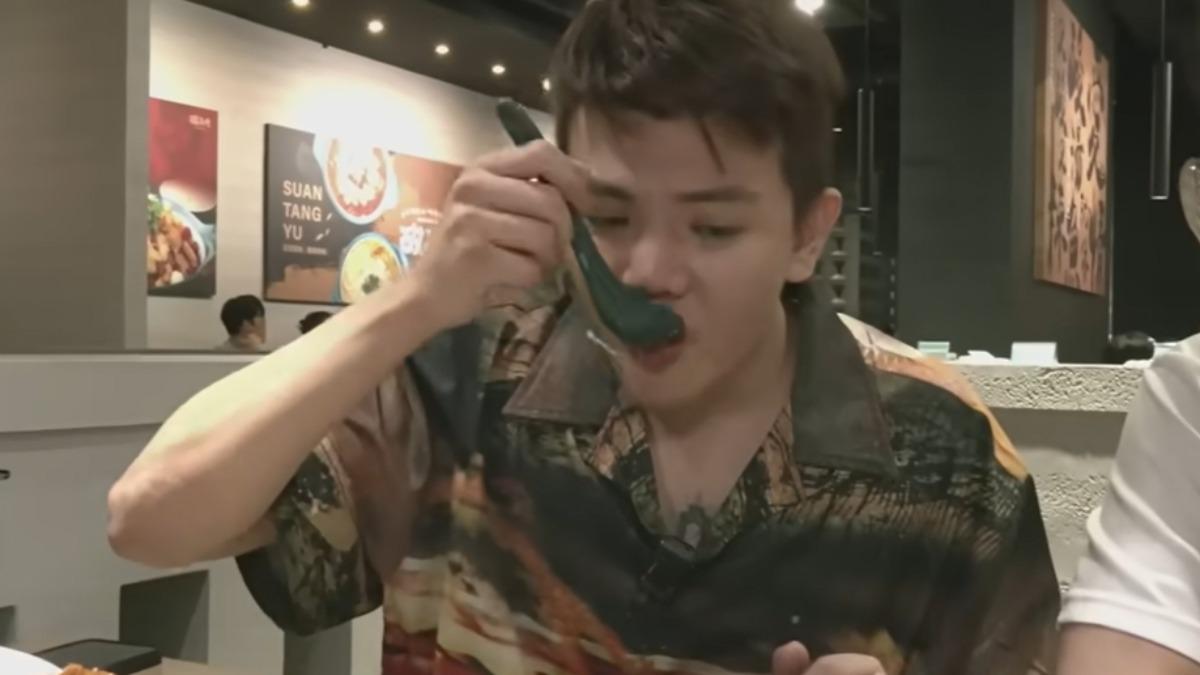 孫生直播探店。(圖/翻攝自YT)