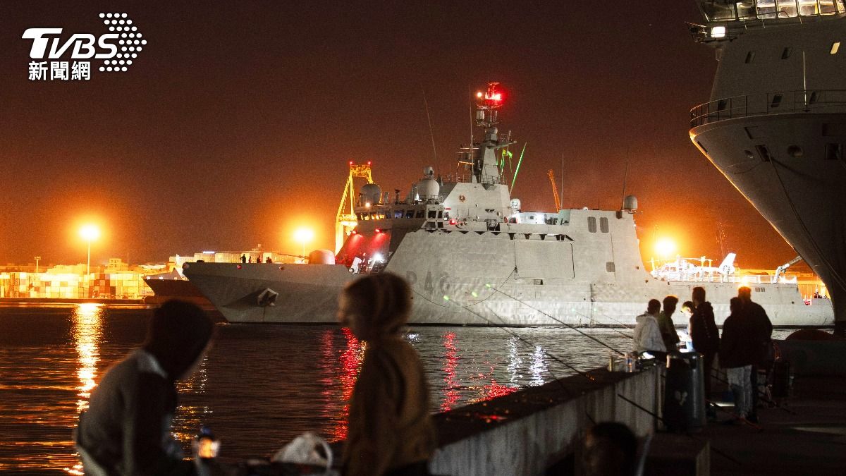 多國組成44艘援助船前進加薩,西班牙和土耳其都派遣軍艦護航。(圖/達志影像美聯社)