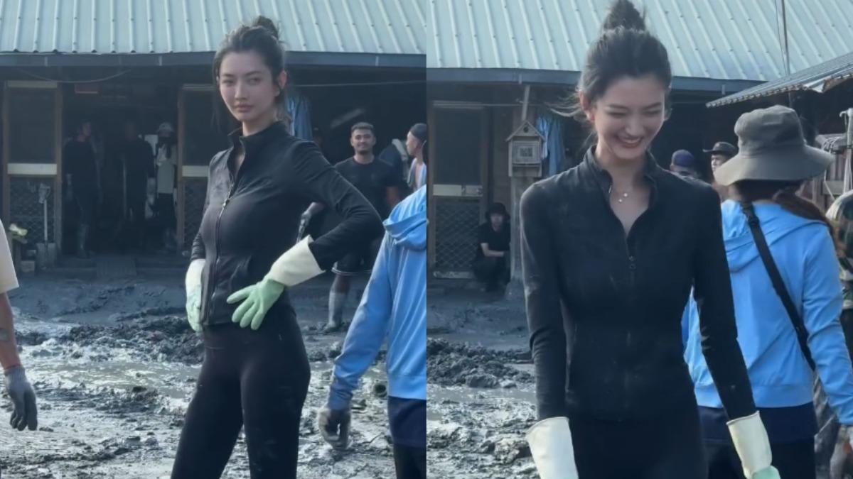 國際名模花蓮救災!遭酸走台步作秀 吳宜樺高EQ回應酸民再發聲