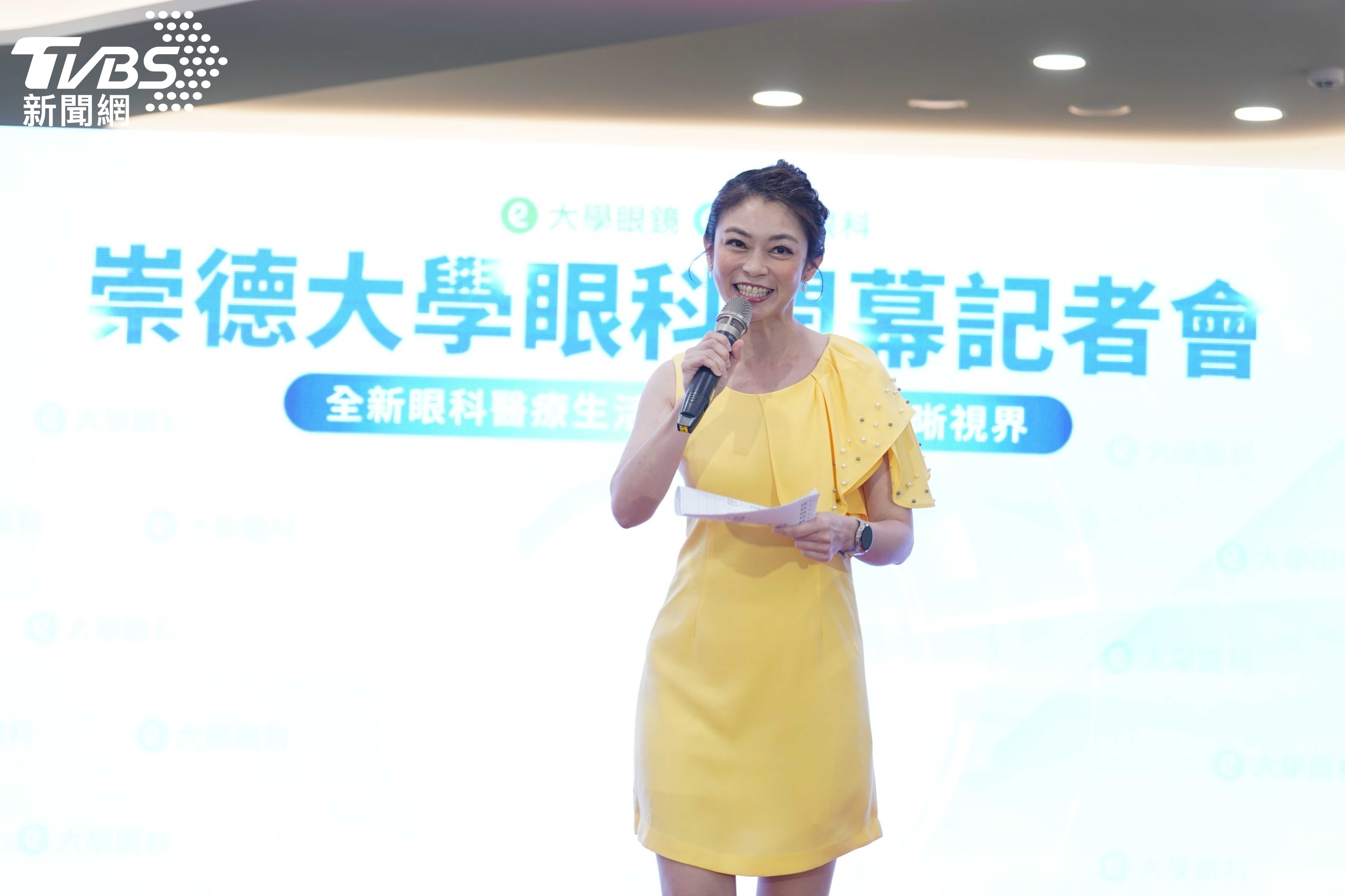 健康主播鄭凱云與中信兄弟啦啦隊助陣 崇德大學眼科開幕捐千副眼鏡守護學童視力