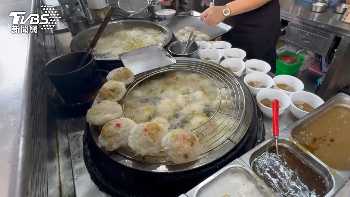 彰化的肉圓遠近馳名。(圖/TVBS)