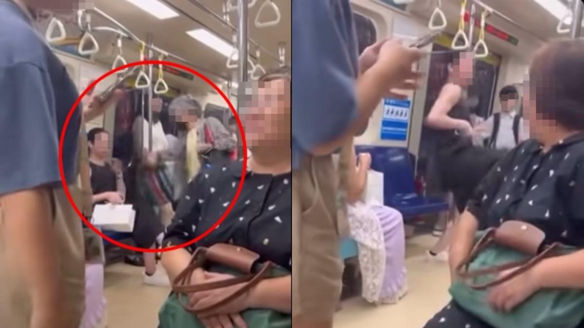 北捷第二視角曝光!他被封「飛踢女神」 網讚翻:帥爆