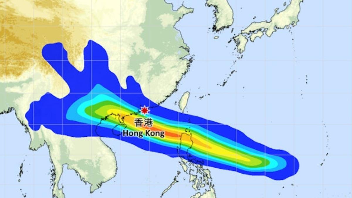 中秋節颱風襲香港？防天文大潮夾擊　預測路徑曝