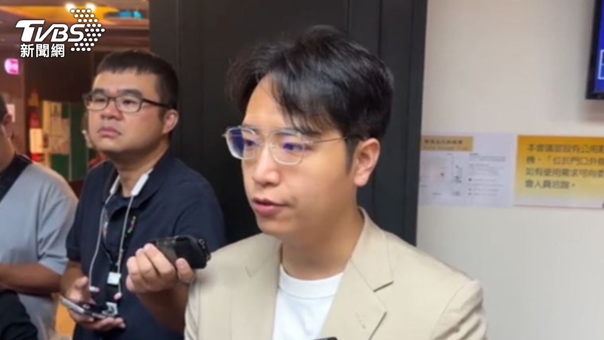 國民黨立委羅廷瑋。(圖/TVBS)
