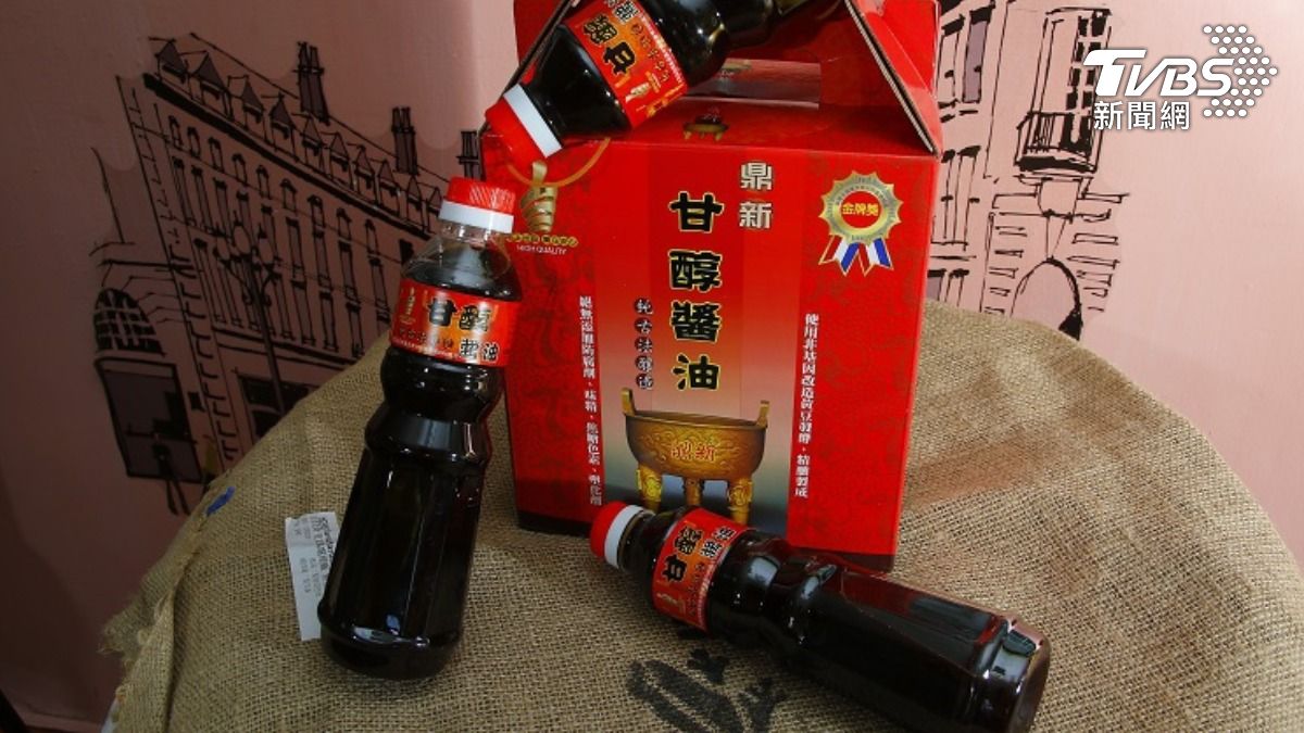 鼎新醬油。（圖／TVBS）