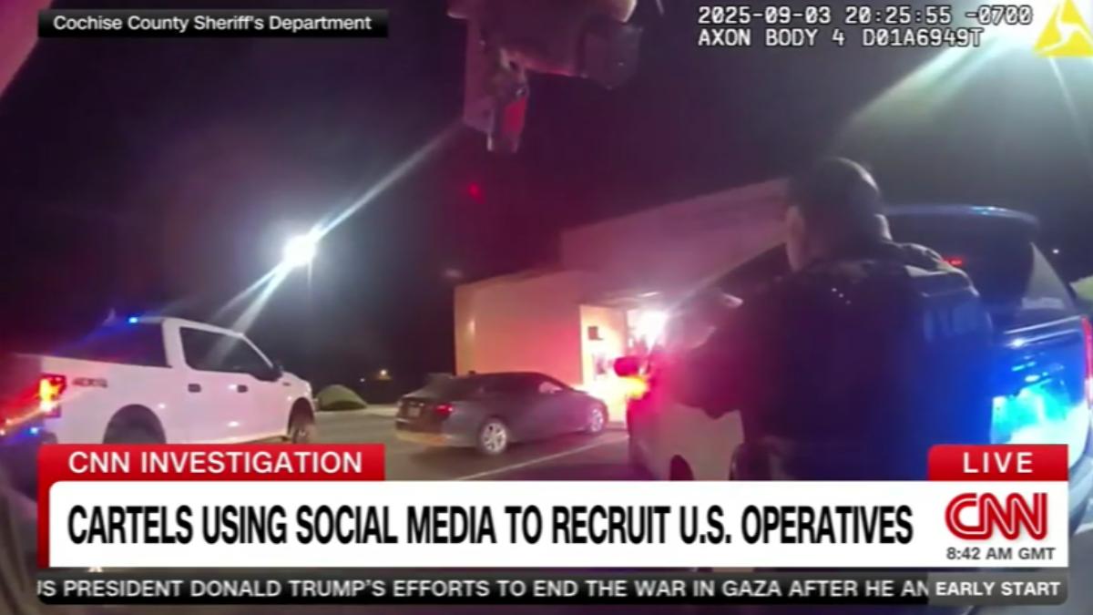 CNN直擊美執法人員抓毒梟 (圖/CNN)